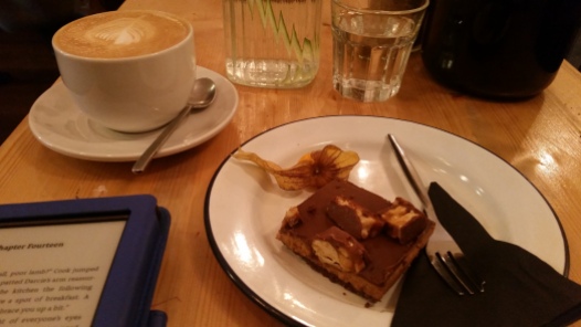 Cake and coffee at Lewis's, Brum Diaries
